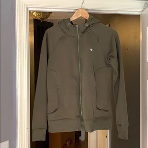 Green, long sleeve, Under Armour hoodie